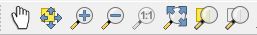 Navigation buttons: Pan Map, Pan to Selection, Zoom In, Zoom Out, Zoom to Native Resolution, Zoom Full, Zoom to Selection