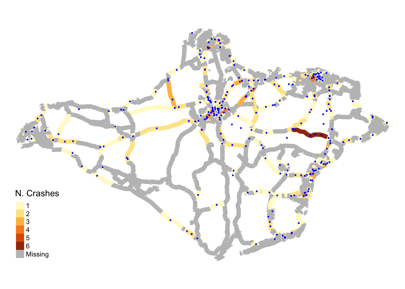 7 Spatial data | Reproducible road safety research with R: A practical ...